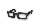 Horn-rimmed Glasses (Black)