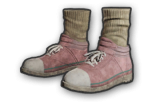 Hi-top Canvas Sneakers (Pink) в PUBG